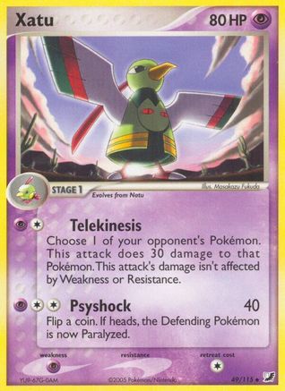 Xatu  - Reverse Holofoil - Uncommon