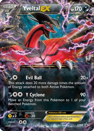 Yveltal EX XY08  - Holofoil - Promo