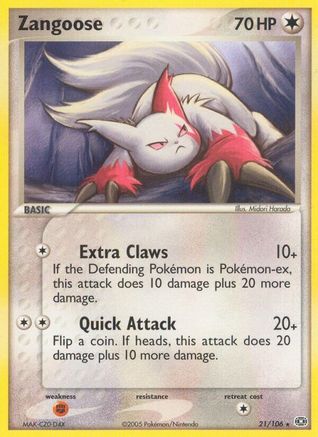Zangoose  - Rare