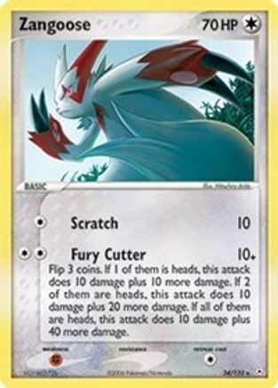Zangoose  - Rare