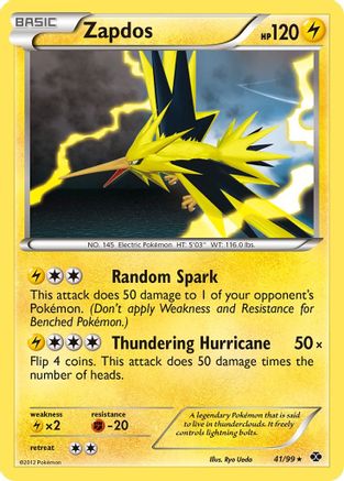 Zapdos 041  - Holofoil - Holo Rare