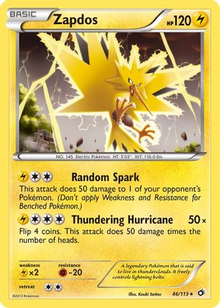 Zapdos 046  - Holofoil - Holo Rare