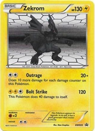 Zekrom (BW005) [Black & White: Black Star Promos]