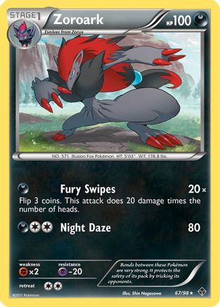 Zoroark 067  - Holofoil - Holo Rare