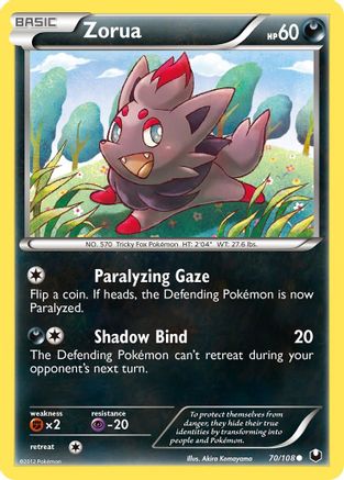 Zorua (70) (70) 070/108  - Common