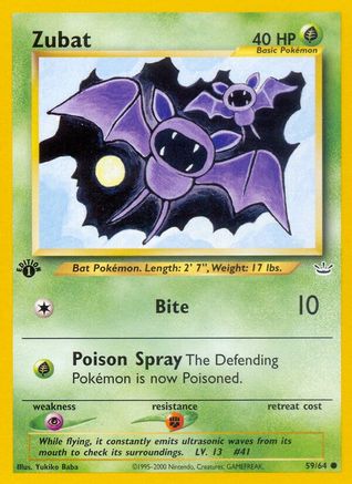 Zubat (59/64) [Neo Revelation Unlimited]