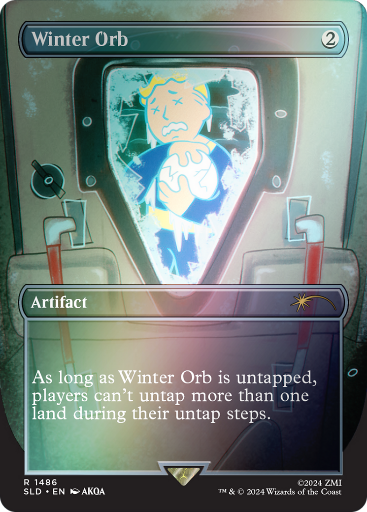 Orbe d'hiver (Rainbow Foil) [Série Secret Lair Drop] 