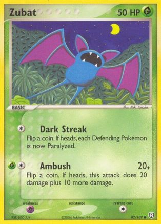 Zubat/109  - Reverse Holofoil - Common