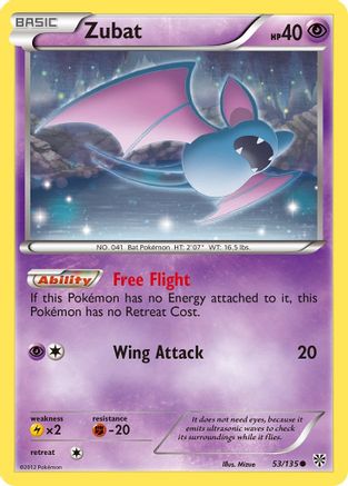 Zubat (53)/135  - Common