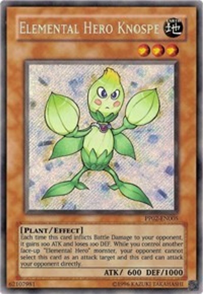 Elemental Hero Knospe (PP02-EN005) - Secret Rare