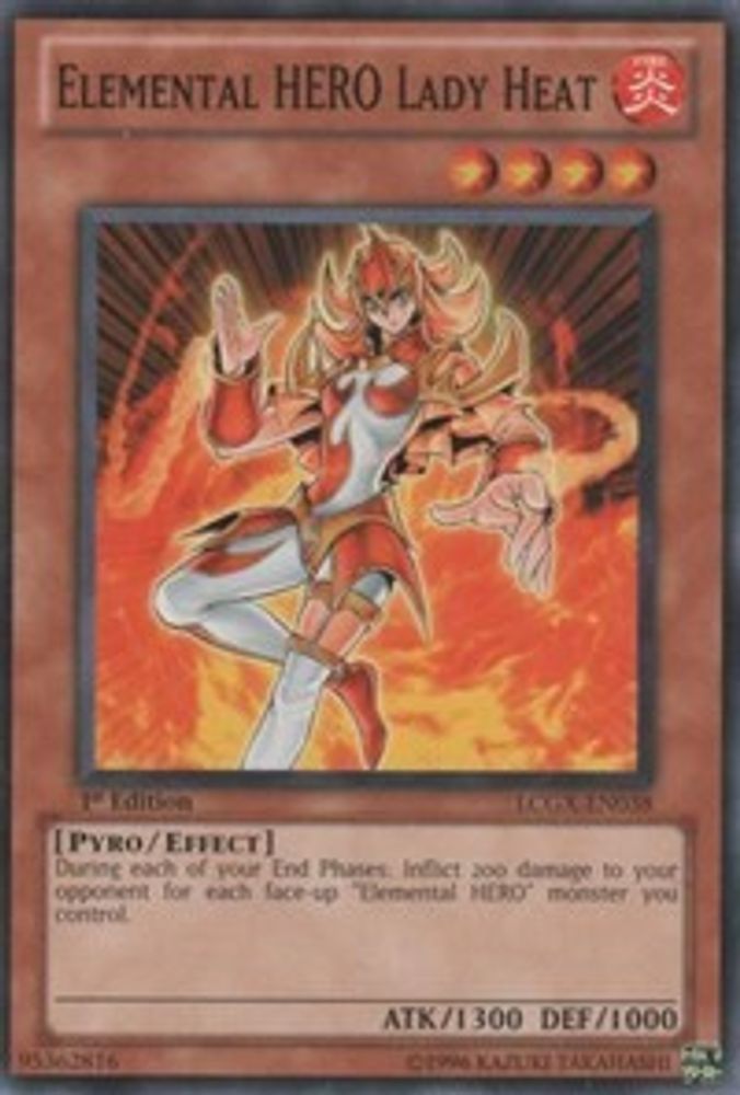 Elemental Hero Lady Heat (PP02-EN008) - Secret Rare