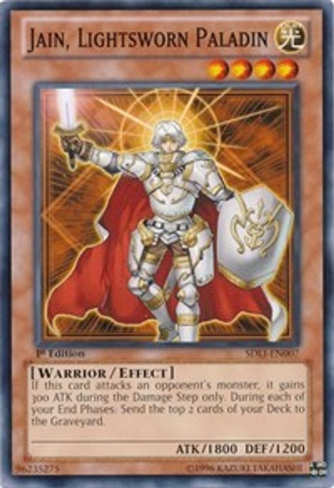 Jain, Lightsworn Paladin (SDLI-EN007) - Common