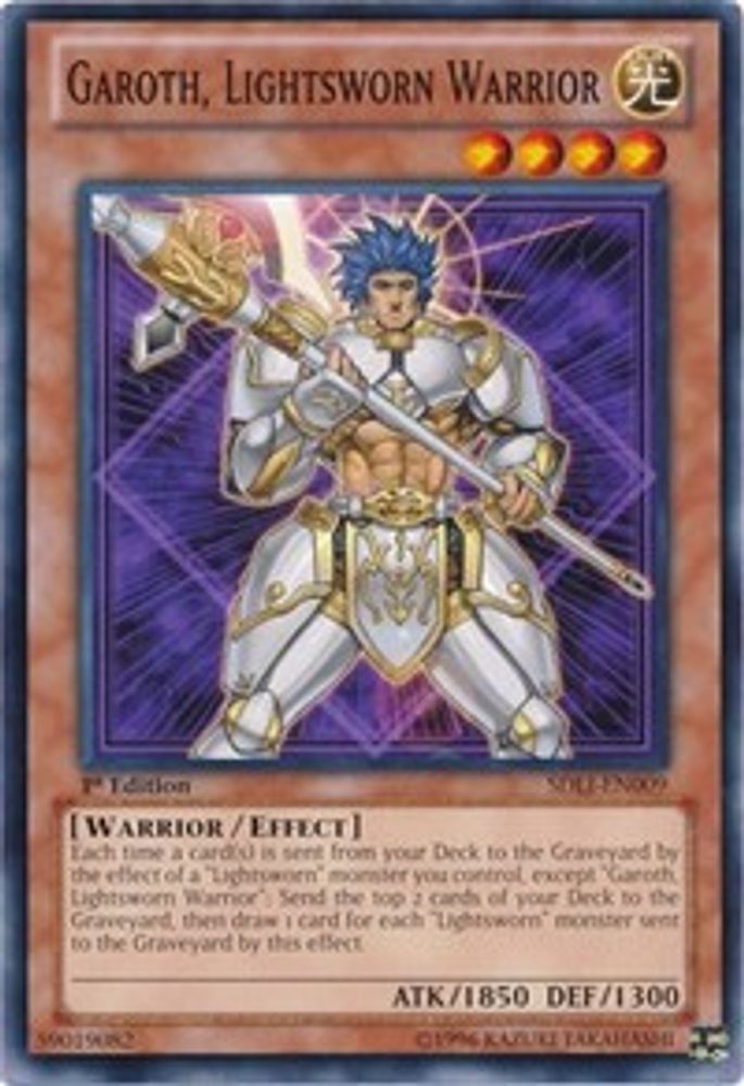 Garoth, Lightsworn Warrior (SDLI-EN009) - Common