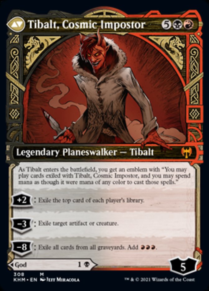 Valki, God of Lies (Showcase) (KHM-308) - Kaldheim: (Showcase)