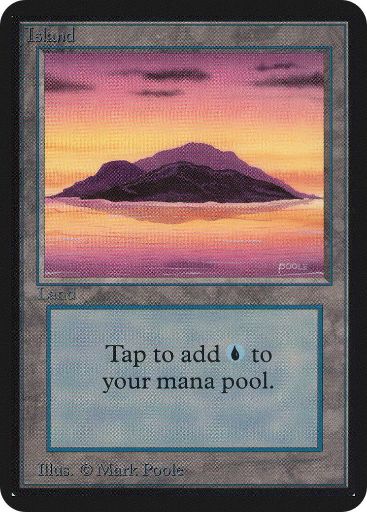 Island (A) (LEA-) - Limited Edition Alpha
