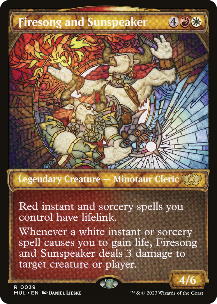 Firesong et Sunspeaker [Légendes multivers] 