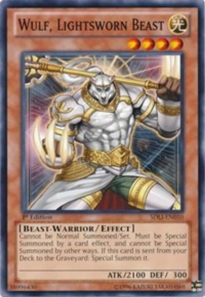Wulf, Lightsworn Beast (SDLI-EN010) - Common