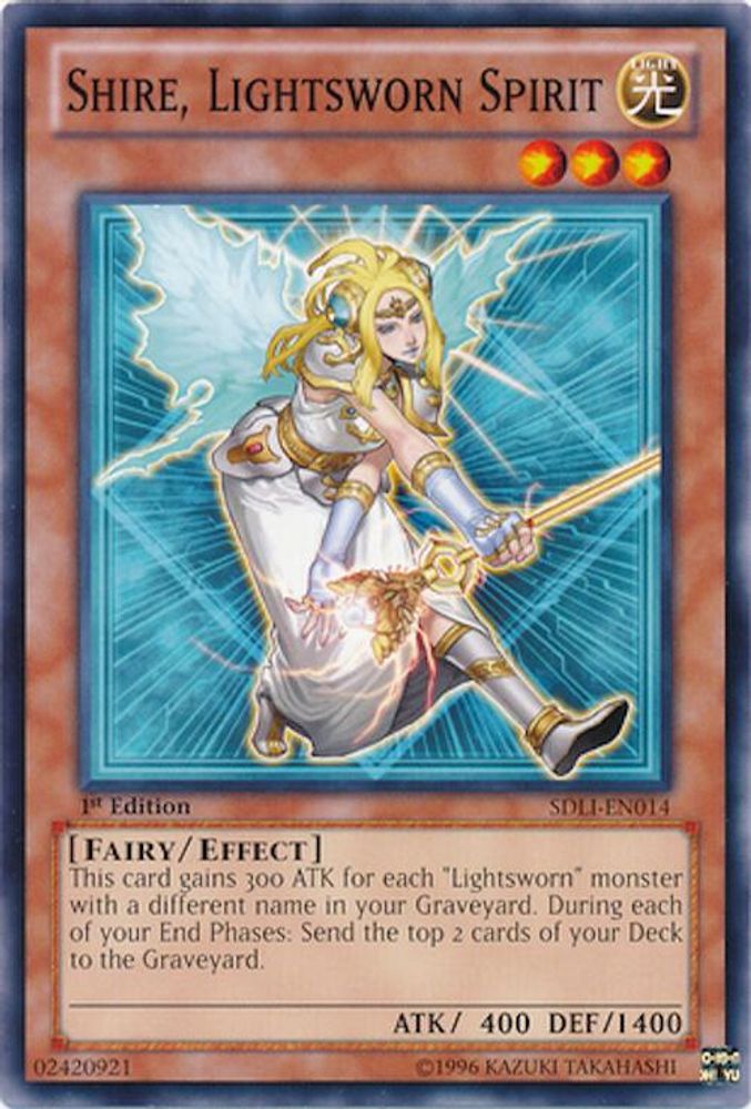 Shire, Lightsworn Spirit (SDLI-EN014) - Common