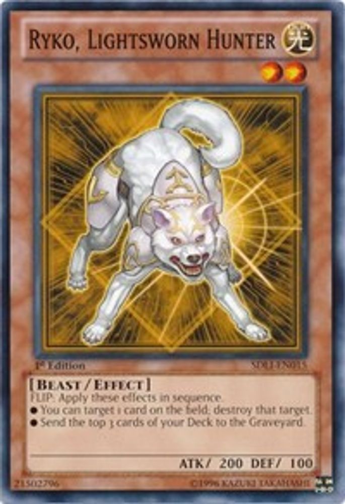 Ryko, Lightsworn Hunter (SDLI-EN015) - Common