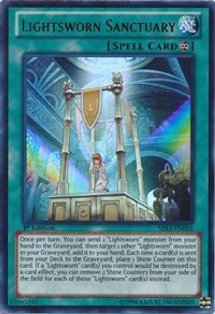 Lightsworn Sanctuary (SDLI-EN024) - Ultra Rare