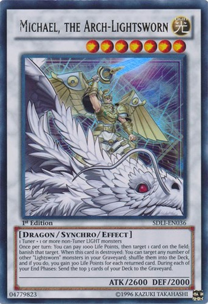 Michael, the Arch-Lightsworn (SDLI-EN036) - Ultra Rare