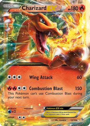 Charizard EX (12) (12) 012  - Holofoil - Ultra Rare