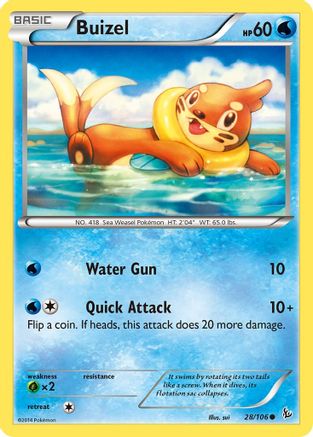 Buizel 028  - Common