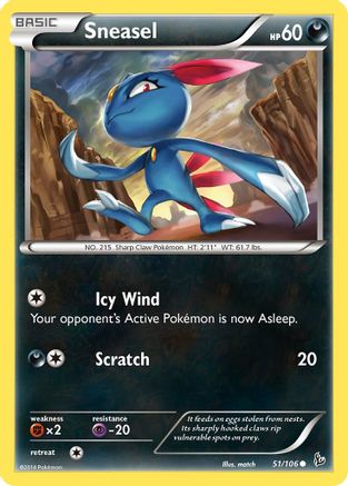 Sneasel (51) (51) 051  - Common