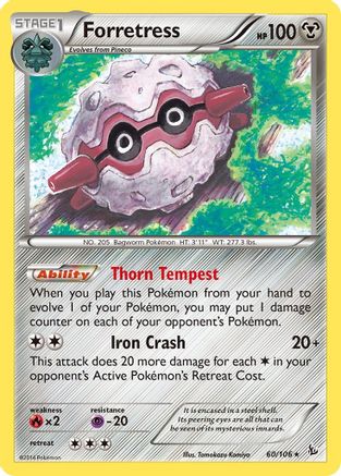 Forretress 060/106  - Rare