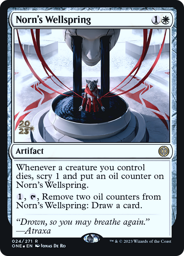 Norn's Wellspring [Phyrexia : All Will Be One Avant-première Promos] 