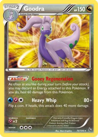 Goodra 074/106  - Holofoil - Holo Rare