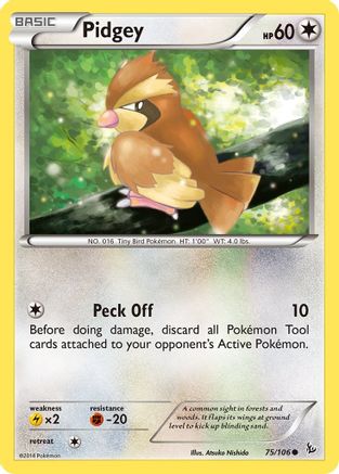 Pidgey 075  - Common