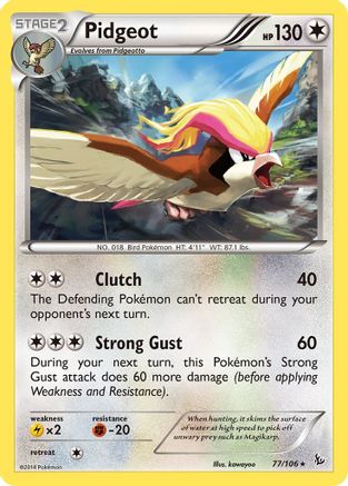 Pidgeot 077  - Rare