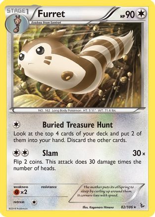 Furret 082/106  - Rare