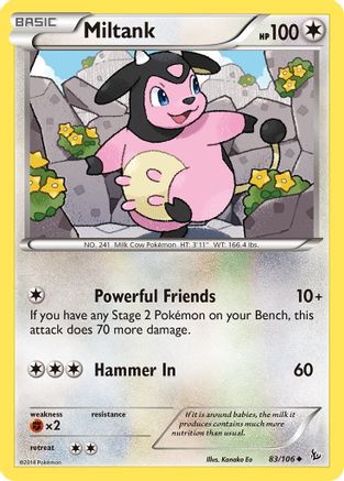 Miltank 083  - Uncommon
