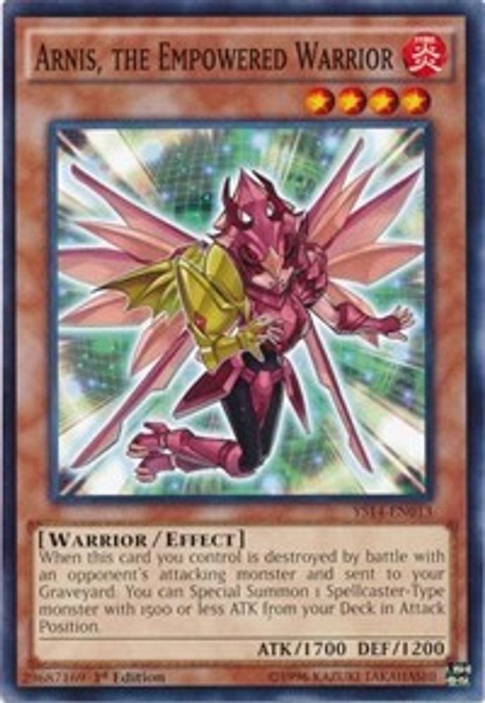 Arnis, the Empowered Warrior (YS14-EN013) - Common
