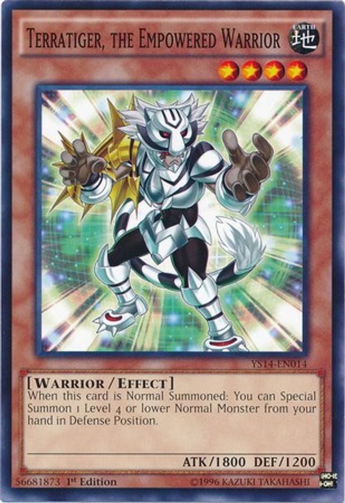 Terratiger, the Empowered Warrior (YS14-EN014) - Common