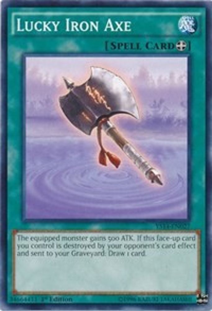 Lucky Iron Axe (YS14-EN027) - Common