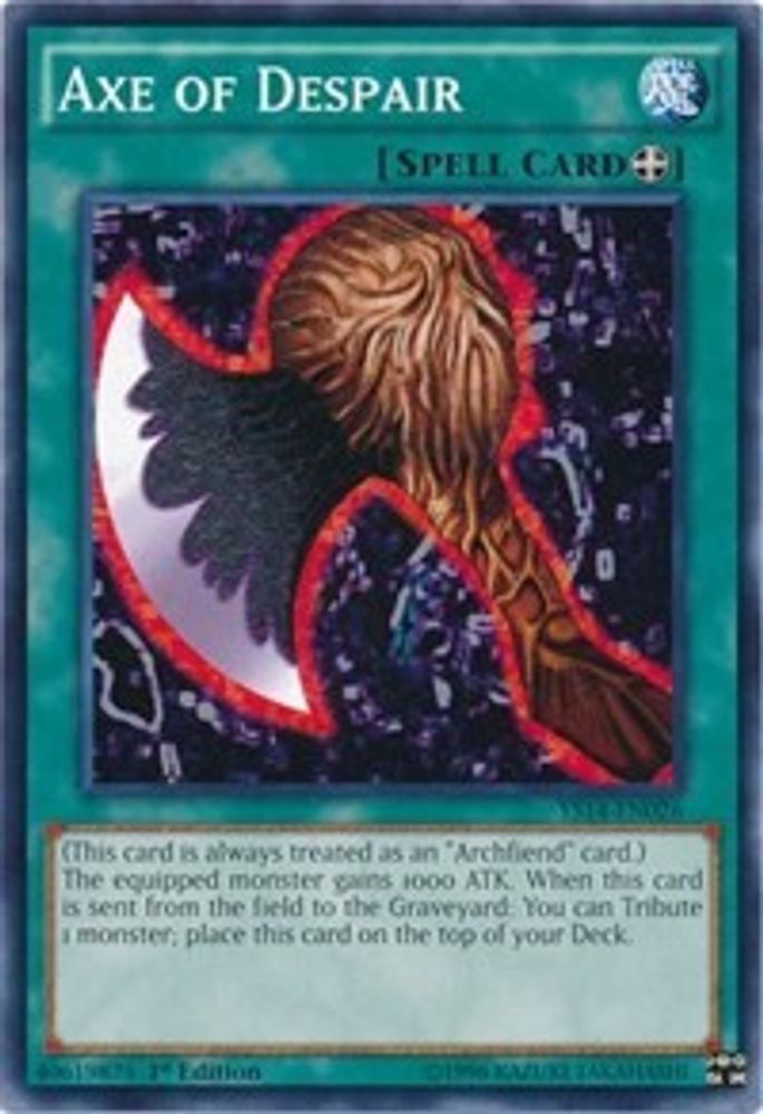 Axe of Despair (YS14-EN026) - Common
