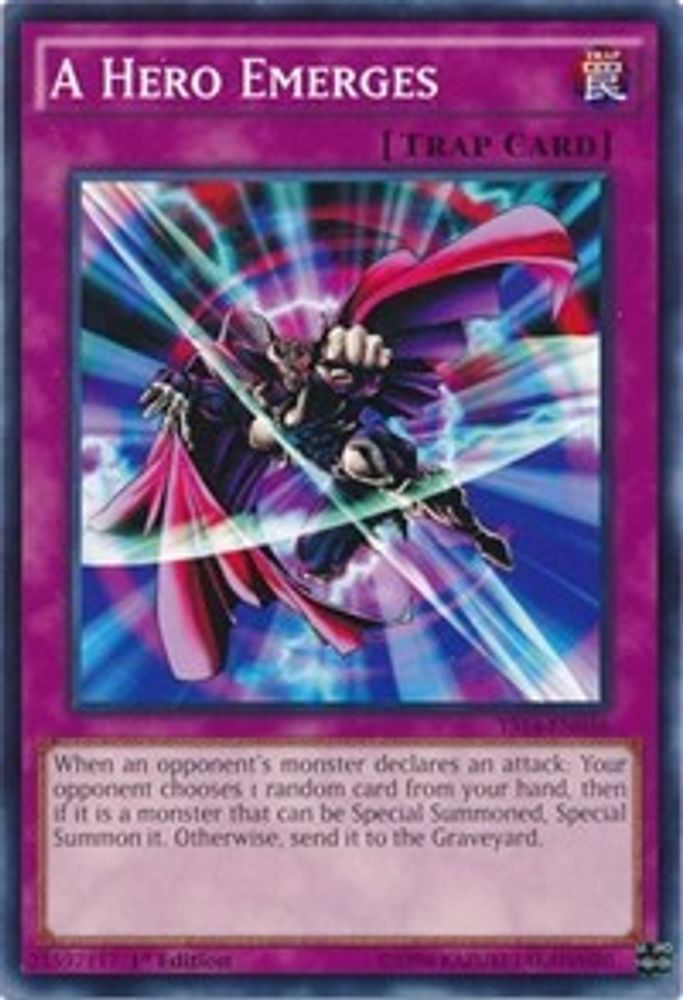 A Hero Emerges (YS14-EN036) - Common