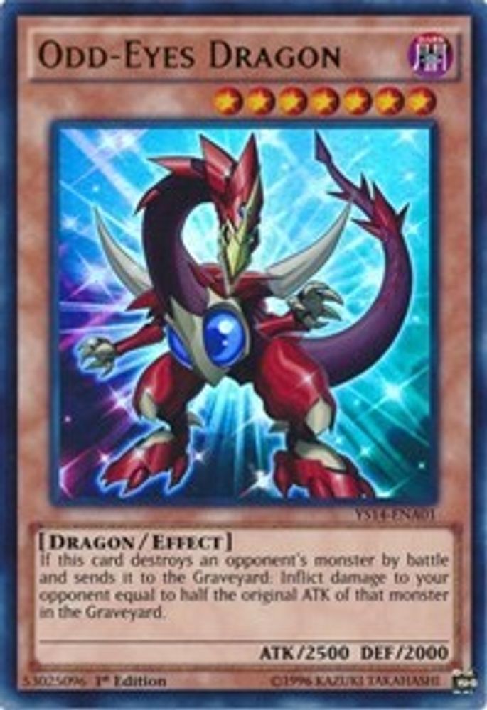 Odd-Eyes Dragon (YS14-ENA01) - Ultra Rare