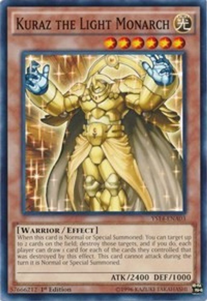 Kuraz the Light Monarch (YS14-ENA03) - Common