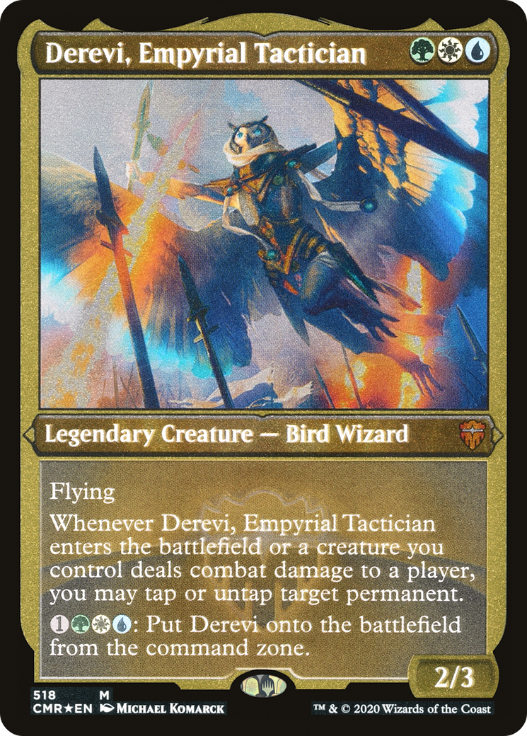 Derevi, tacticien empyrial (gravé) [Commander Legends] 