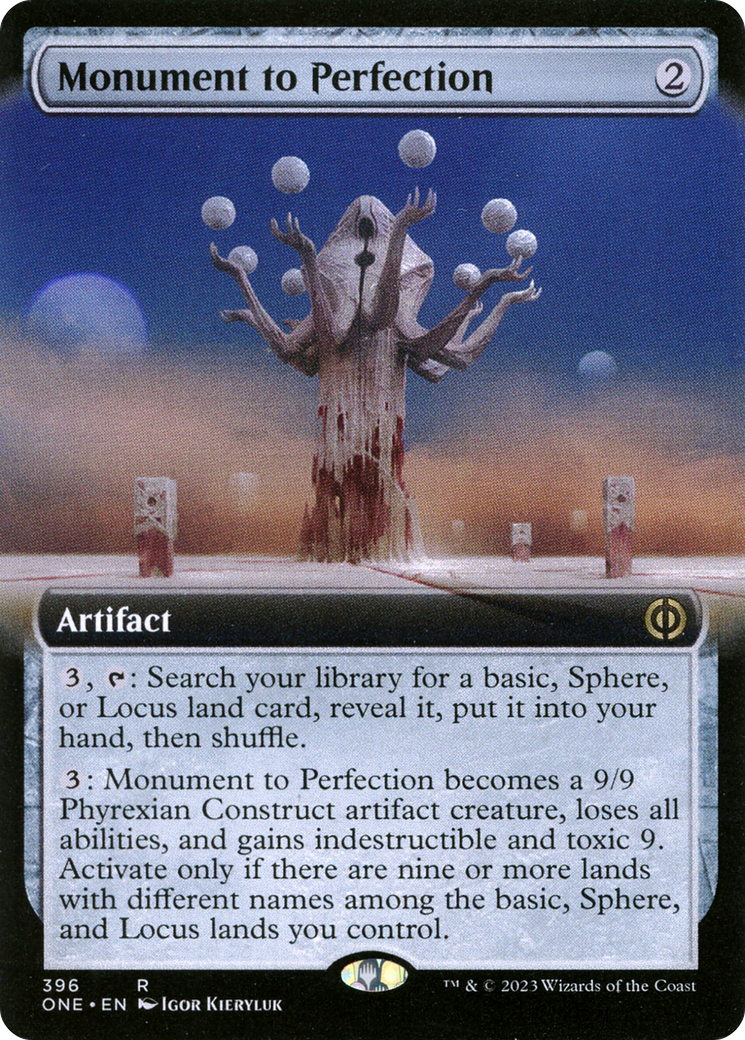 Monument à la perfection (Art étendu) [Phyrexia : Tous seront un] 