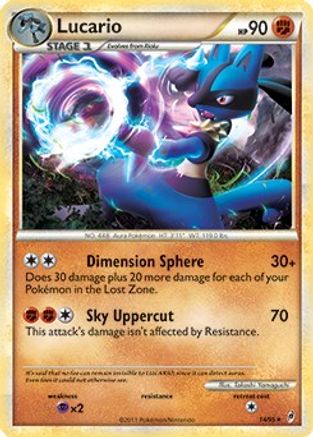 Lucario - 14/95 (Call of Legends)/095  - Rare