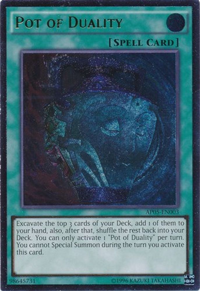 Pot of Duality (UTR) (AP05-EN003) - Ultimate Rare