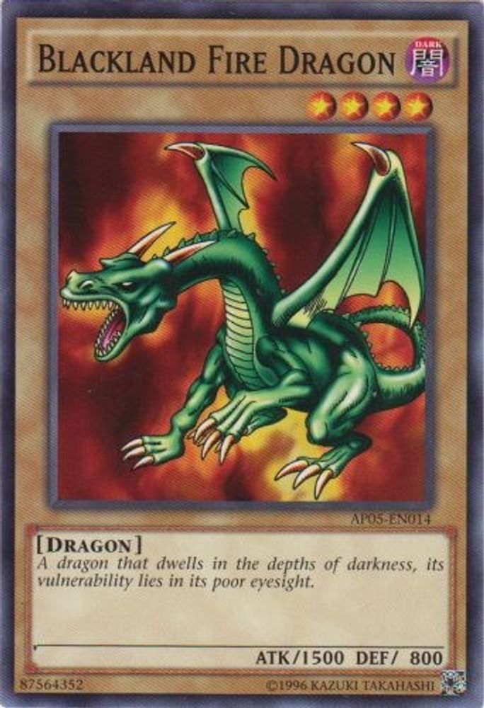 Blackland Fire Dragon (AP05-EN014) - Common