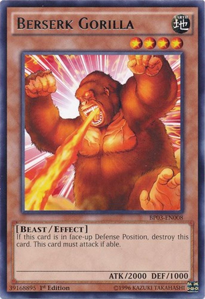 Berserk Gorilla (BP03-EN008) - Rare