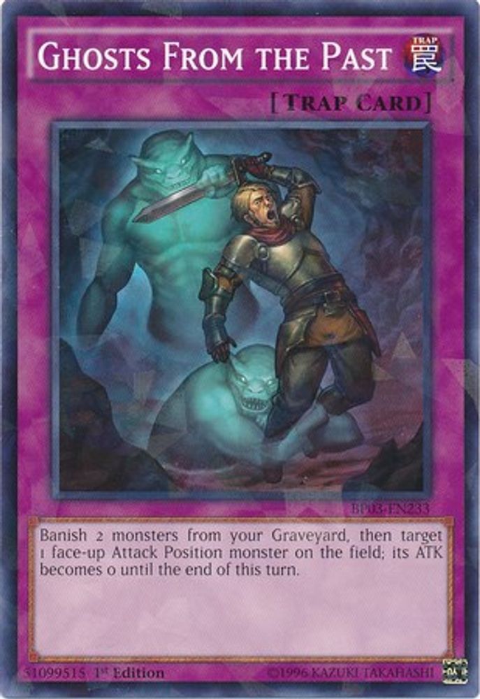 Ghosts From the Past (Shatterfoil) (BP03-EN233) - Shatterfoil Rare