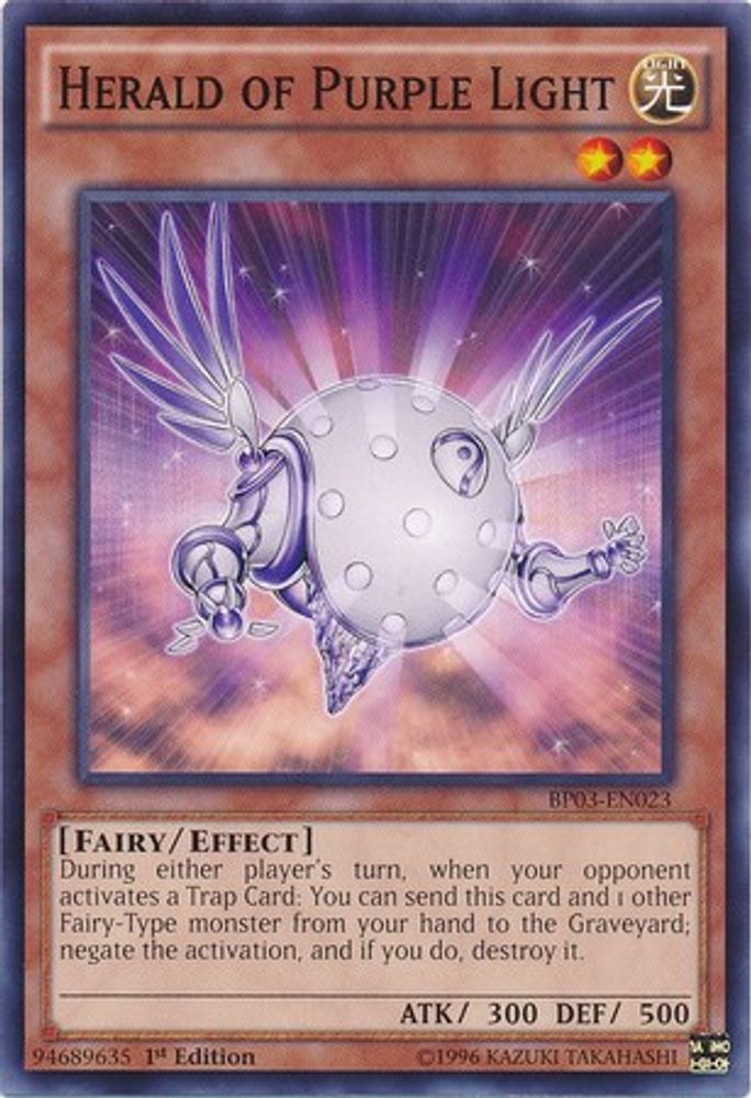 Herald of Purple Light (BP03-EN023) - Common